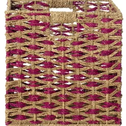 Becquet Cube de rangement tressé pliable< Boîte, Panier|Décoration