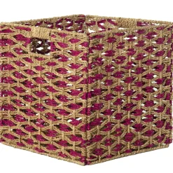 Becquet Cube de rangement tressé pliable< Boîte, Panier|Décoration