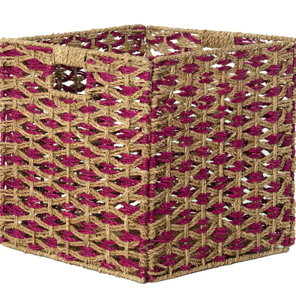 Becquet Cube de rangement tressé pliable< Boîte, Panier|Décoration