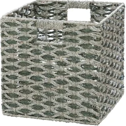 Becquet Cube de rangement tressé pliable< Boîte, Panier|Décoration