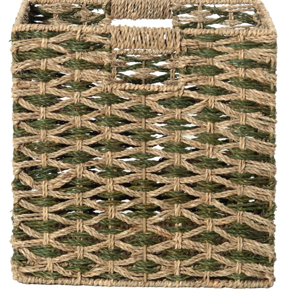 Becquet Cube de rangement tressé pliable< Boîte, Panier|Décoration