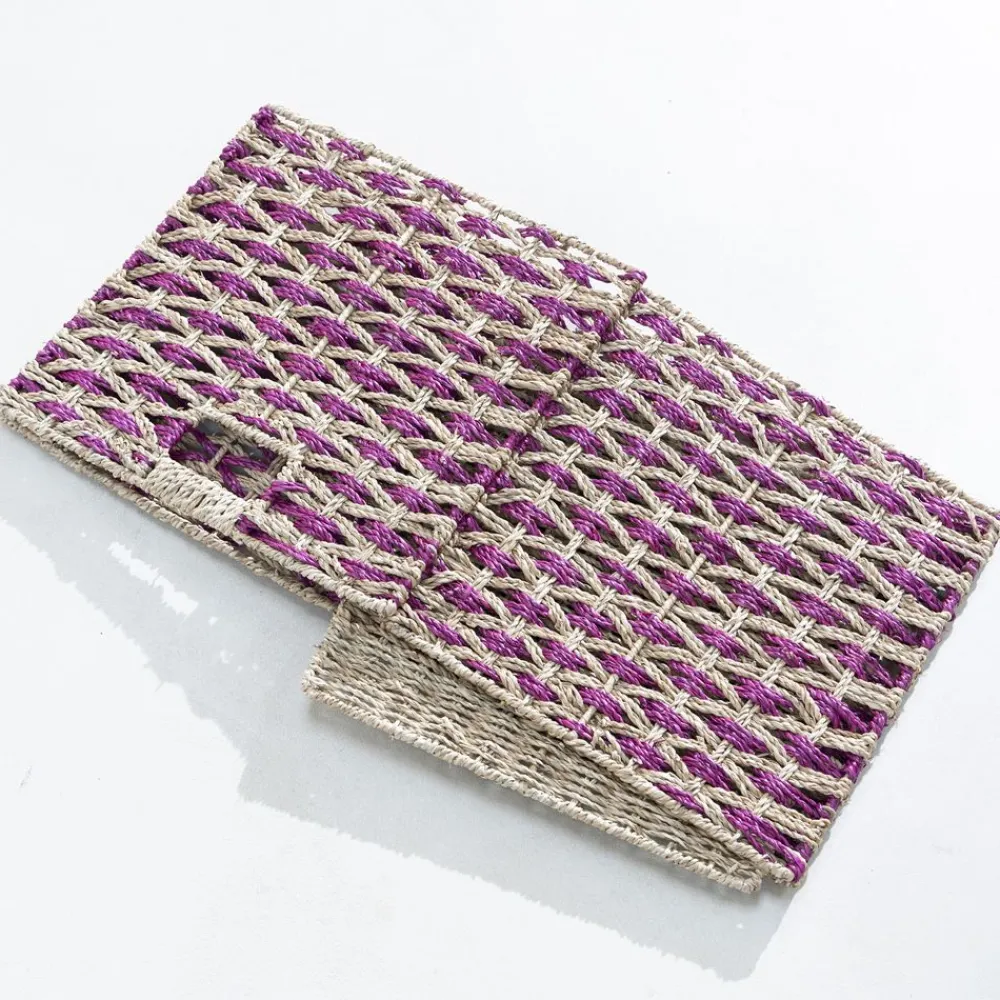 Becquet Cube de rangement tressé pliable< Boîte, Panier|Décoration