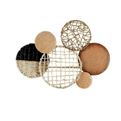 Becquet Décoration murale rotin tressé< Décoration Murale|Décoration