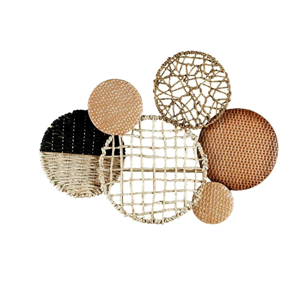 Becquet Décoration murale rotin tressé< Décoration Murale|Décoration
