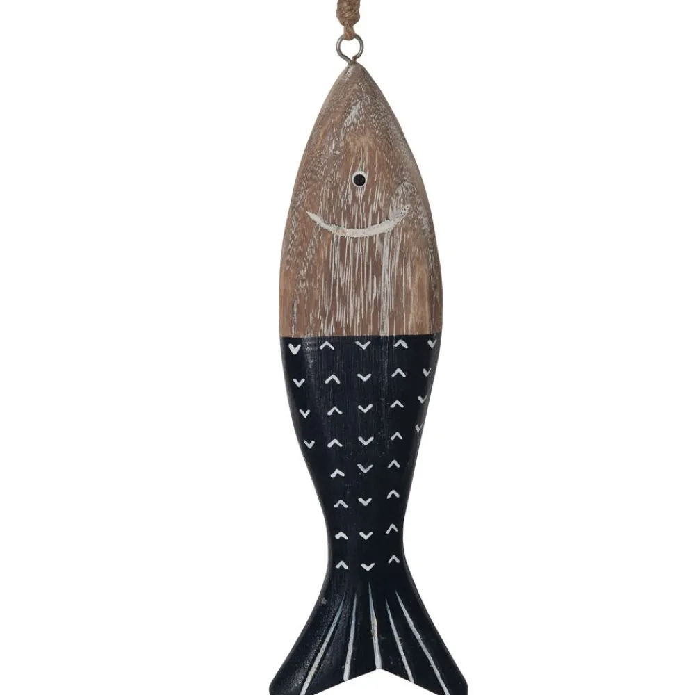 Becquet Décoration poissons en bois à suspendre< Décoration Murale|Décoration