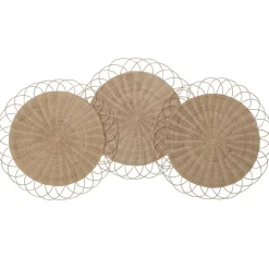 Becquet Décorations murales en osier - Lot de 3< Décoration Murale|Décoration