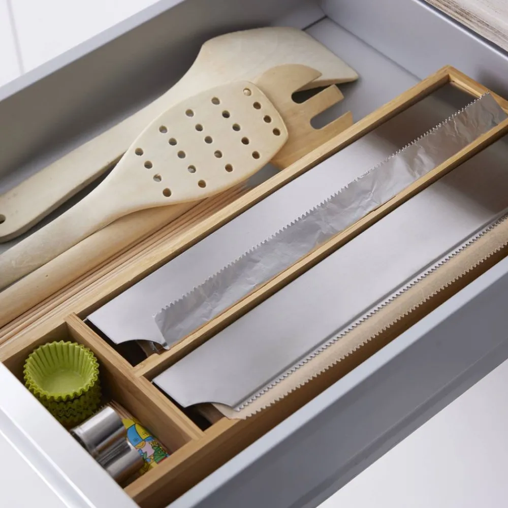 Becquet Double dérouleur pour tiroir - PRADEL< Rangement, Gain De Place|Idées Cuisine