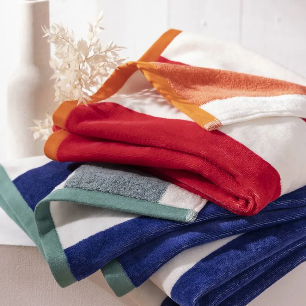 Becquet Drap de plage à rayures< Serviette De Bain Fantaisie