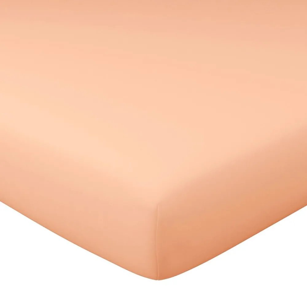 Becquet Drap-housse en percale SUPER grands bonnets (40 cm) Lauréat< Les Matières|Drap-Housse Grands Bonnets