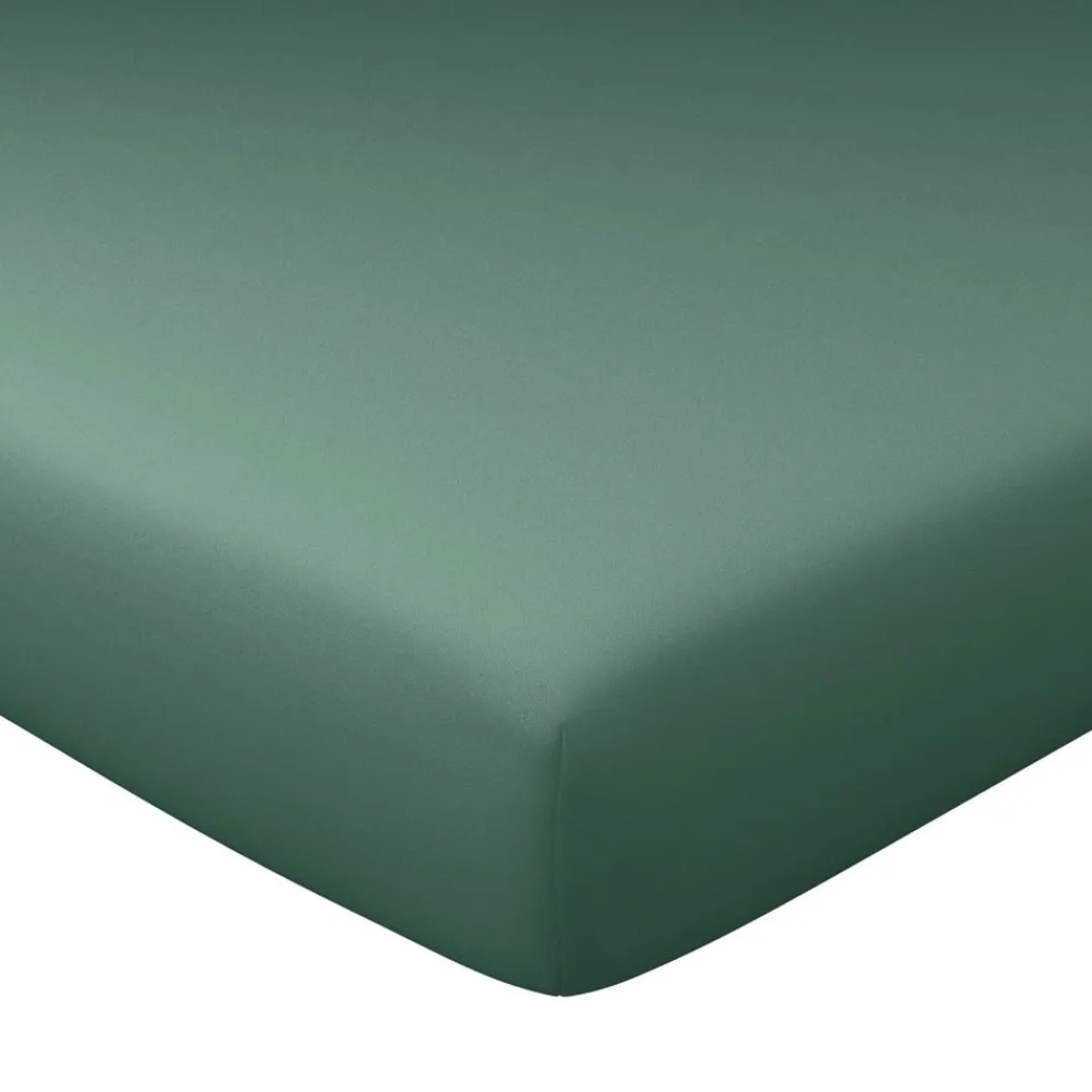 Becquet Drap-housse en percale SUPER grands bonnets (40 cm) Lauréat< Les Matières|Drap-Housse Grands Bonnets