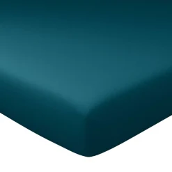 Becquet Drap-housse en percale SUPER grands bonnets (40 cm) Lauréat< Les Matières|Drap-Housse Grands Bonnets