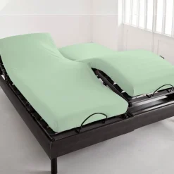 Becquet Drap-housse jersey tête et pieds relevables Lauréat< Les Matières|Drap-Housse Pour Lit Articulé