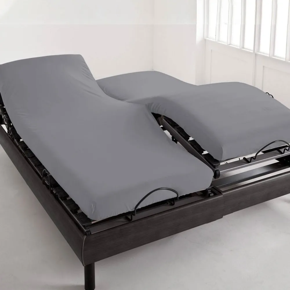 Becquet Drap-housse jersey tête et pieds relevables Lauréat< Les Matières|Drap-Housse Pour Lit Articulé