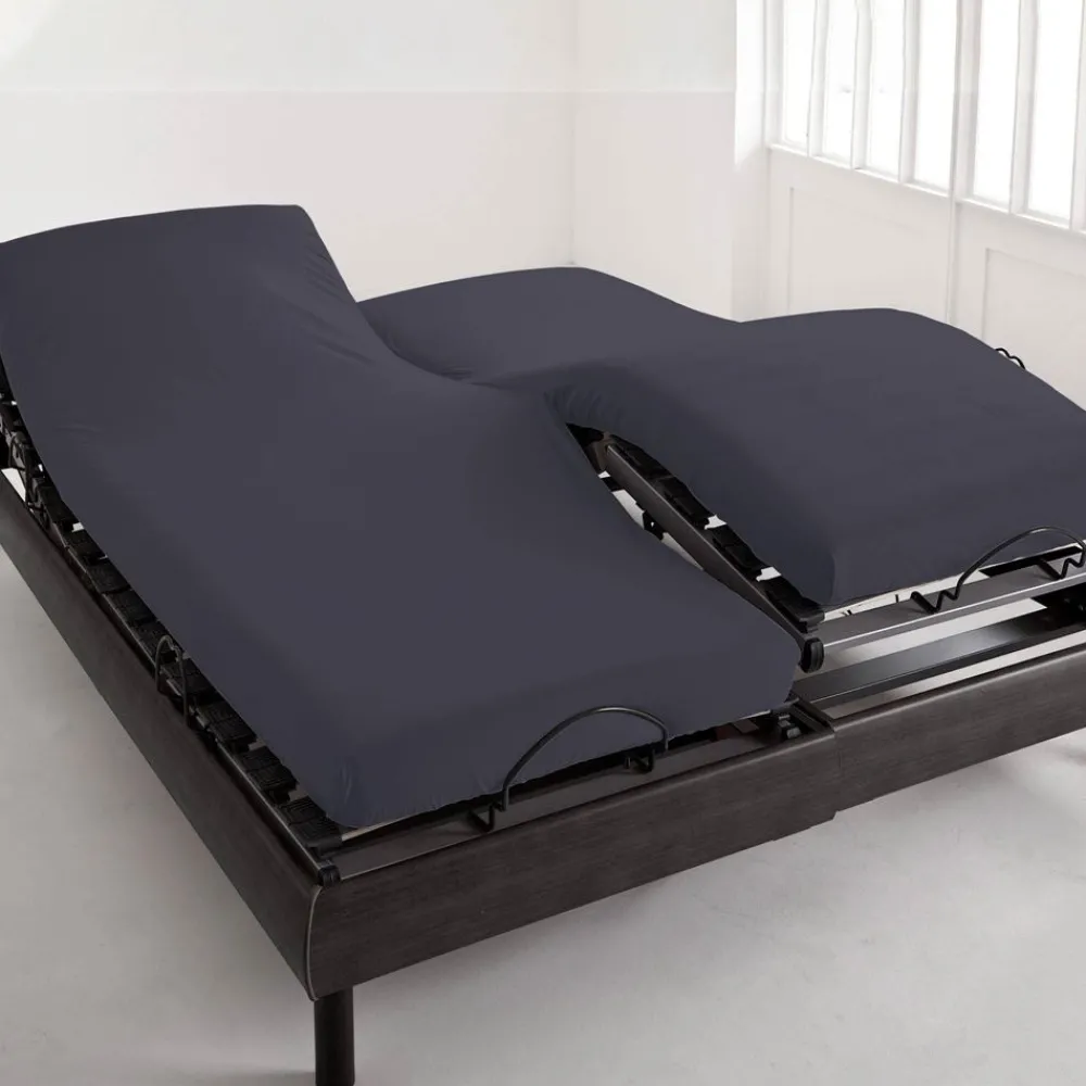 Becquet Drap-housse jersey tête et pieds relevables Lauréat< Les Matières|Drap-Housse Pour Lit Articulé