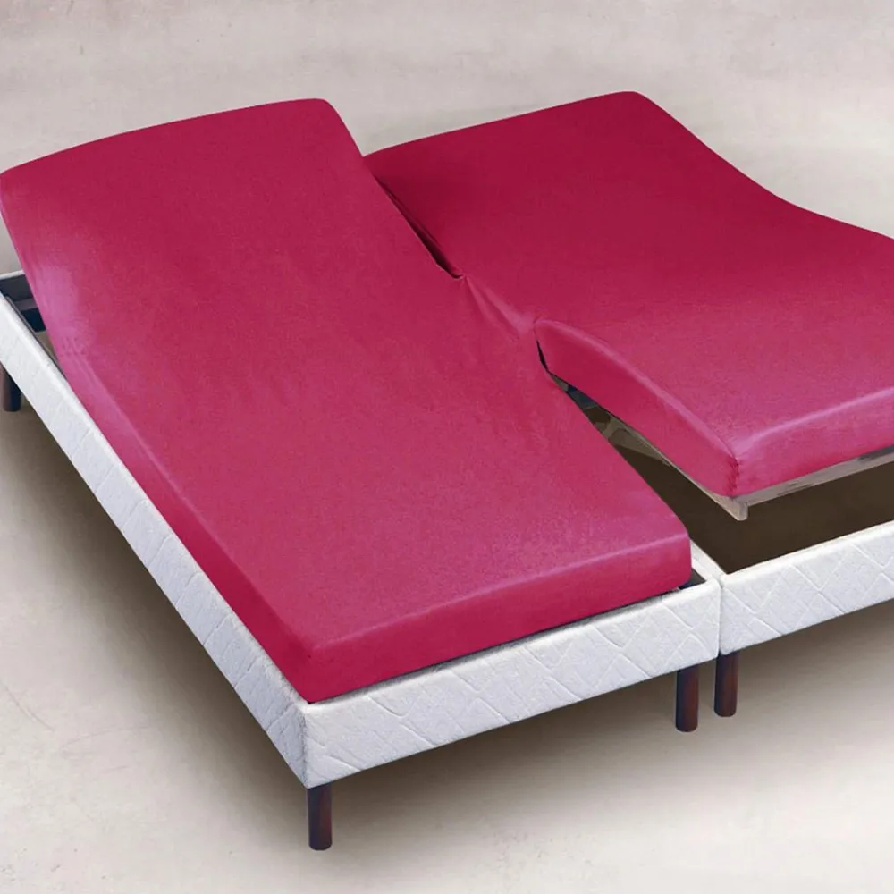 Becquet Drap-housse jersey tête et pieds relevables Lauréat< Les Matières|Drap-Housse Pour Lit Articulé