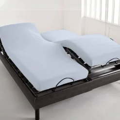 Becquet Drap-housse jersey tête et pieds relevables Lauréat< Les Matières|Drap-Housse Pour Lit Articulé