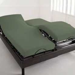 Becquet Drap-housse jersey tête et pieds relevables Lauréat< Les Matières|Drap-Housse Pour Lit Articulé