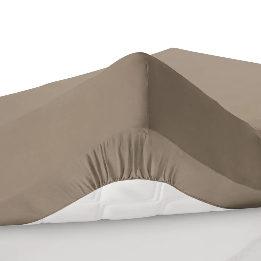 Becquet Drap-housse lin lavé grands bonnets 32 cm Lauréat< Les Matières|Drap-Housse Grands Bonnets
