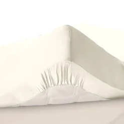 Becquet Drap-housse lin lavé grands bonnets 32 cm Lauréat< Les Matières|Drap-Housse Grands Bonnets