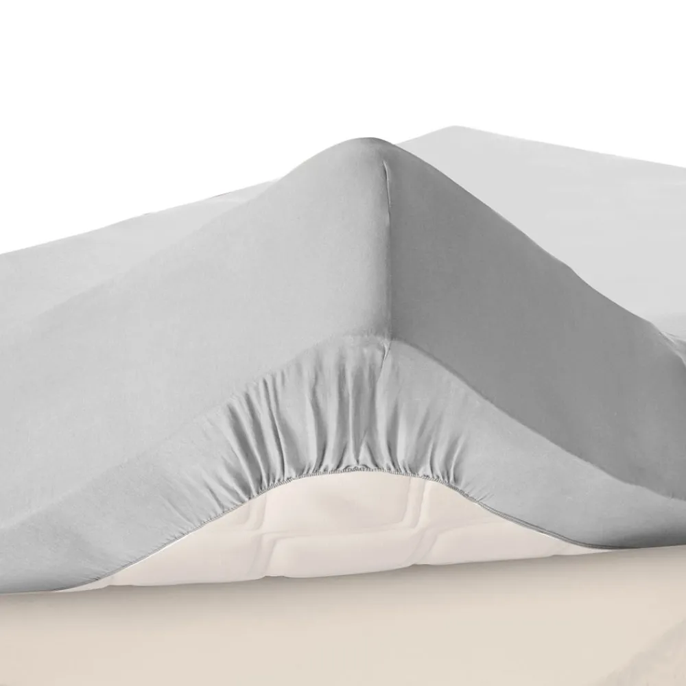 Becquet Drap-housse lin lavé grands bonnets 32 cm Lauréat< Les Matières|Drap-Housse Grands Bonnets