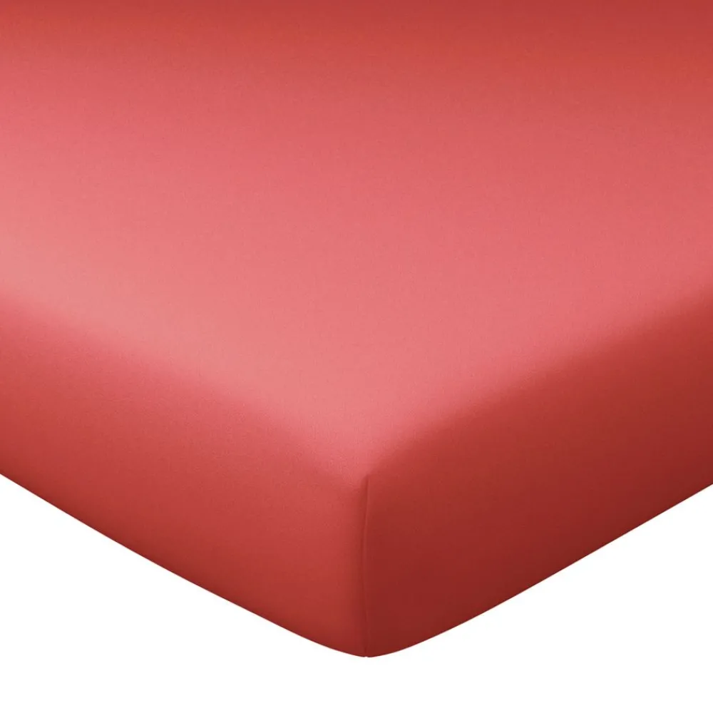 Becquet Drap-housse percale grands bonnets 32 cm - Lauréat< Les Matières|Drap-Housse Grands Bonnets
