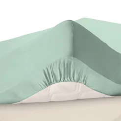 Becquet Drap-housse percale grands bonnets 32 cm - Lauréat< Les Matières|Drap-Housse Grands Bonnets