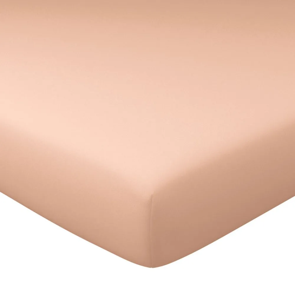 Becquet Drap-housse percale grands bonnets 32 cm - Lauréat< Les Matières|Drap-Housse Grands Bonnets