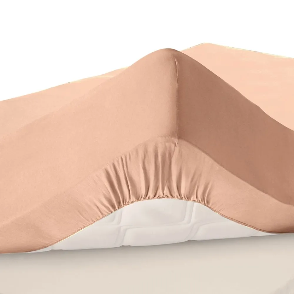 Becquet Drap-housse percale grands bonnets 32 cm - Lauréat< Les Matières|Drap-Housse Grands Bonnets