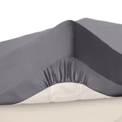 Becquet Drap-housse percale grands bonnets 32 cm - Lauréat< Les Matières|Drap-Housse Grands Bonnets