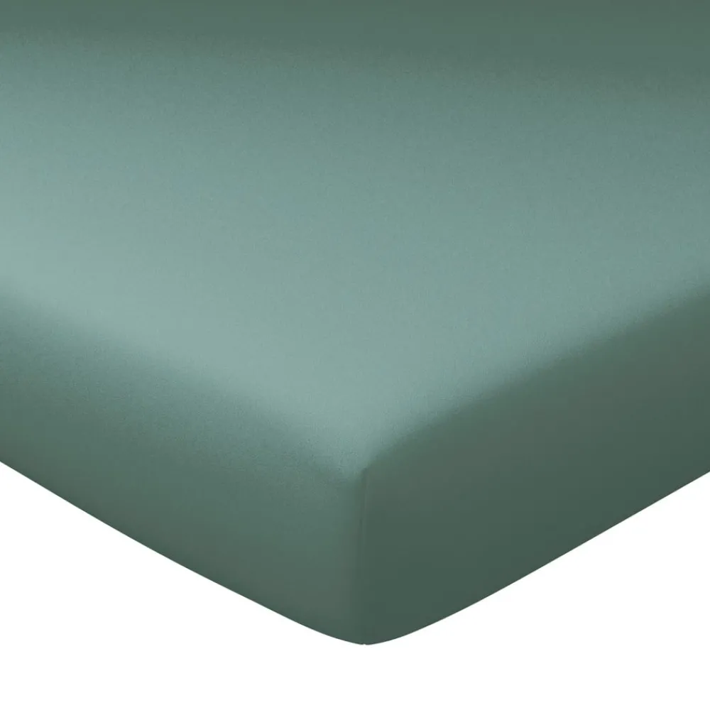 Becquet Drap-housse percale grands bonnets 32 cm - Lauréat< Les Matières|Drap-Housse Grands Bonnets