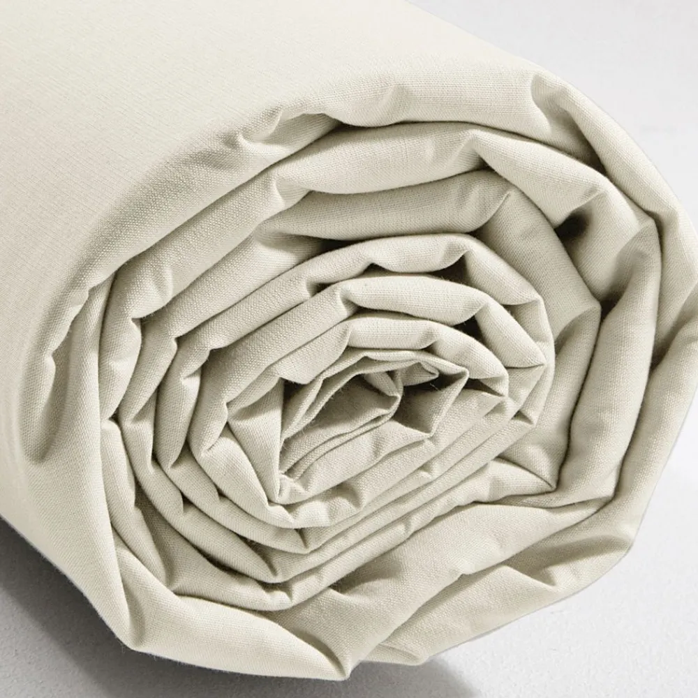 Becquet Drap-housse percale tête et pieds relevables - Lauréat< Les Matières|Drap-Housse Pour Lit Articulé
