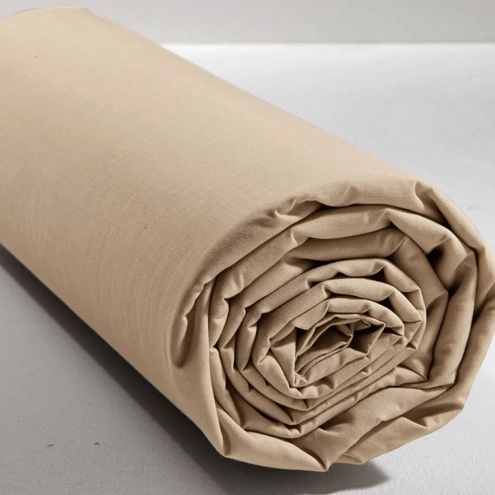 Becquet Drap-housse percale tête et pieds relevables - Lauréat< Les Matières|Drap-Housse Pour Lit Articulé