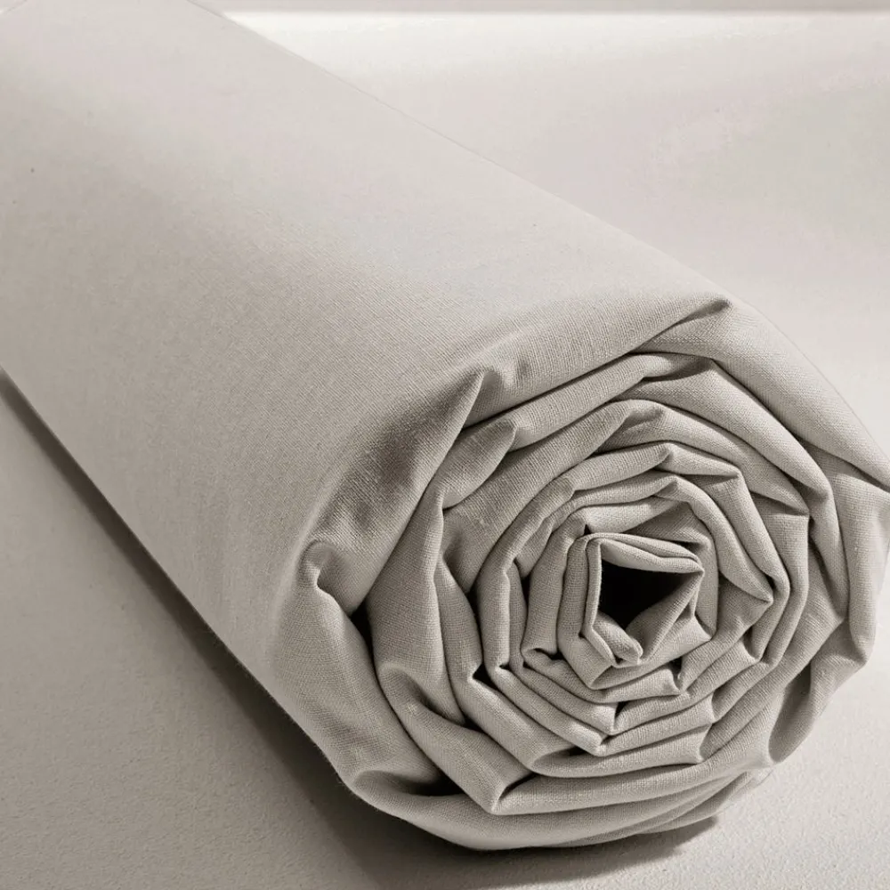 Becquet Drap-housse percale tête et pieds relevables - Lauréat< Les Matières|Drap-Housse Pour Lit Articulé