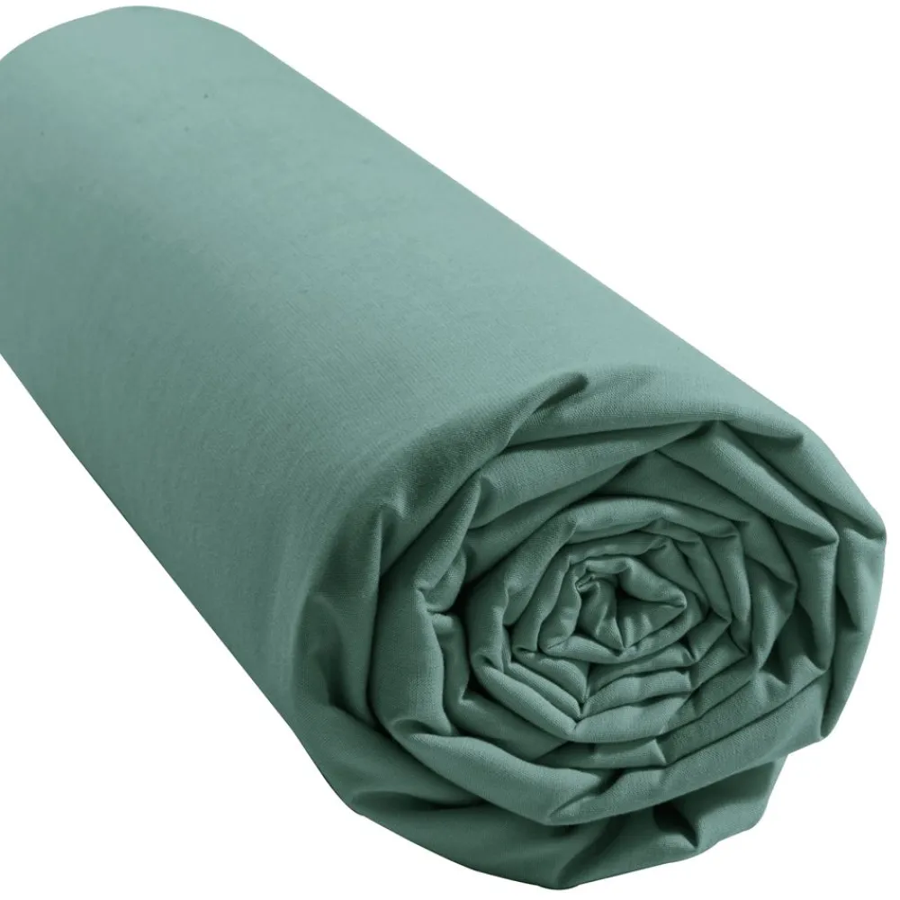 Becquet Drap-housse percale tête et pieds relevables - Lauréat< Les Matières|Drap-Housse Pour Lit Articulé