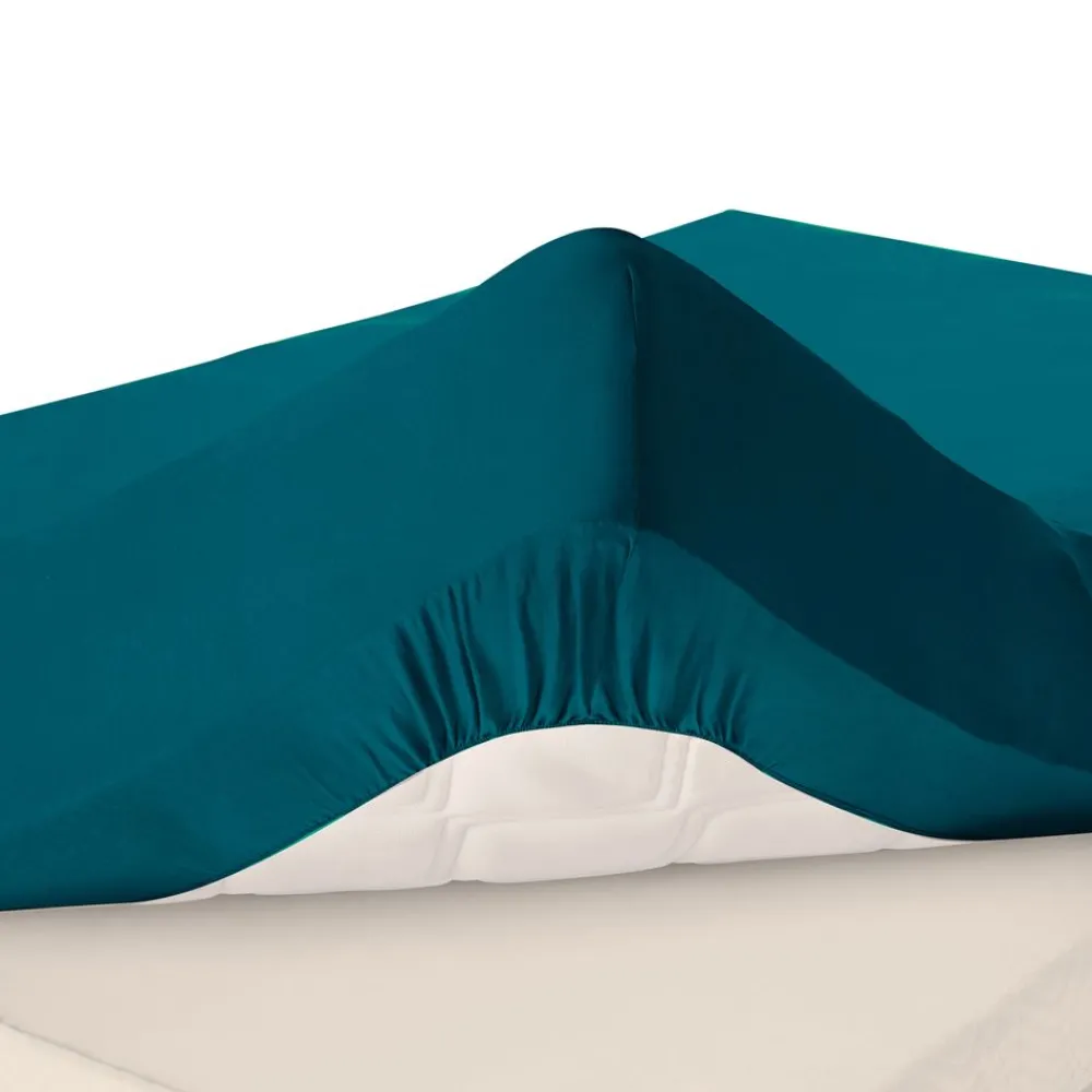 Becquet Drap-housse polycoton grands bonnets 32 cm - Lauréat< Les Matières|Drap-Housse Grands Bonnets