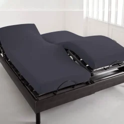 Becquet Drap-housse pur coton tête et pieds relevables Lauréat< Les Matières|Drap-Housse Pour Lit Articulé