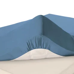 Becquet Drap-housse toile pur coton grands bonnets 32 cm Lauréat< Les Matières|Drap-Housse Grands Bonnets