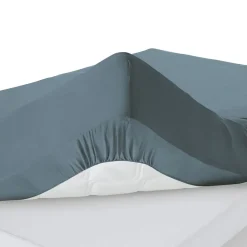 Becquet Drap-housse toile pur coton grands bonnets 32 cm Lauréat< Les Matières|Drap-Housse Grands Bonnets
