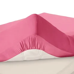Becquet Drap-housse toile pur coton grands bonnets 32 cm Lauréat< Les Matières|Drap-Housse Grands Bonnets