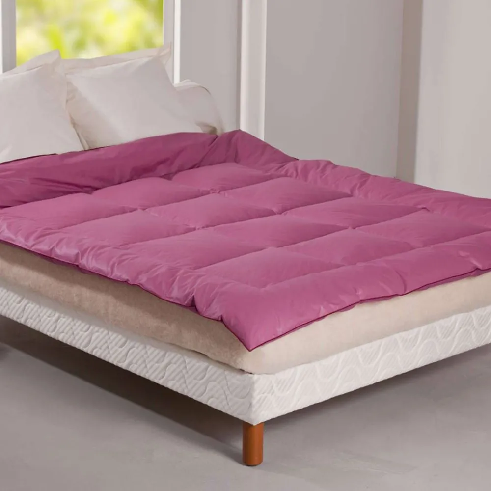 Becquet Édredon DUVET D'OIE 2 conforts - Léger - Chaud< Couette Colorée, Couette Imprimée|Les Matières