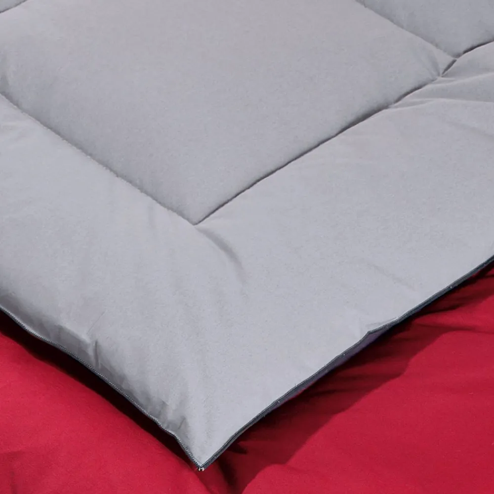 Becquet Édredon DUVET D'OIE 2 conforts - Léger - Chaud< Couette Colorée, Couette Imprimée|Les Matières