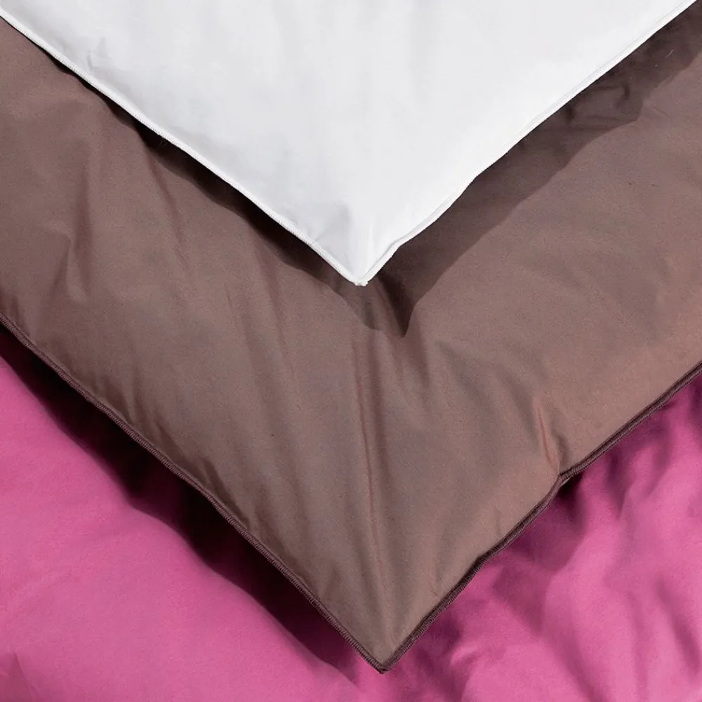 Becquet Édredon DUVET D'OIE 2 conforts - Léger - Chaud< Couette Colorée, Couette Imprimée|Les Matières