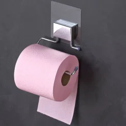 Becquet Dérouleur papier toilette fixation électrostatique< Accessoires De Salle De Bain|Idées Salle De Bain