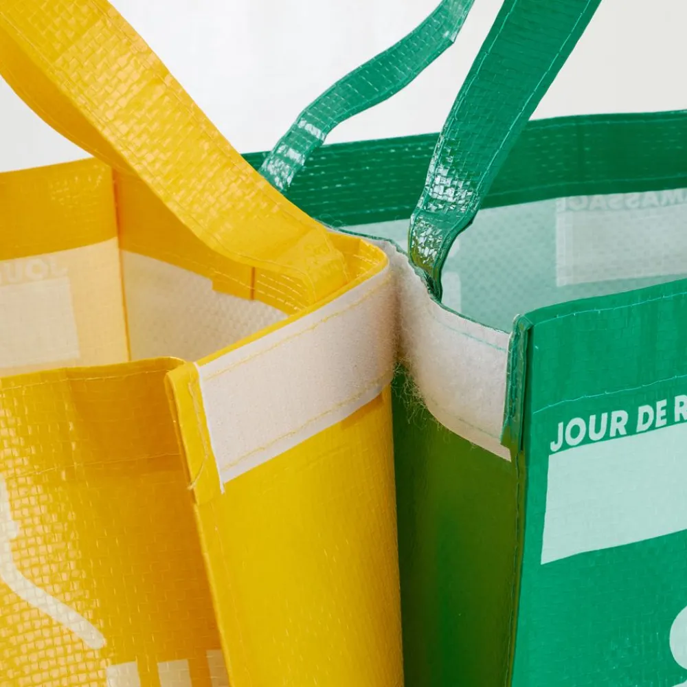 Becquet Ensemble 3 sacs de tri< Rangement, Gain De Place