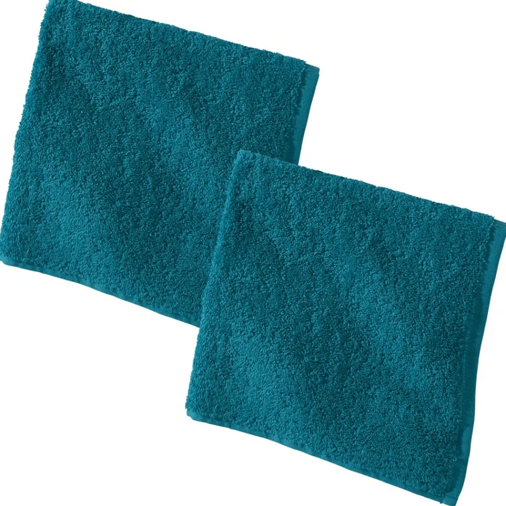 Becquet Essuie-mains carré coloré Lauréat - Lot de 2< Idées Cuisine|Idées Cuisine