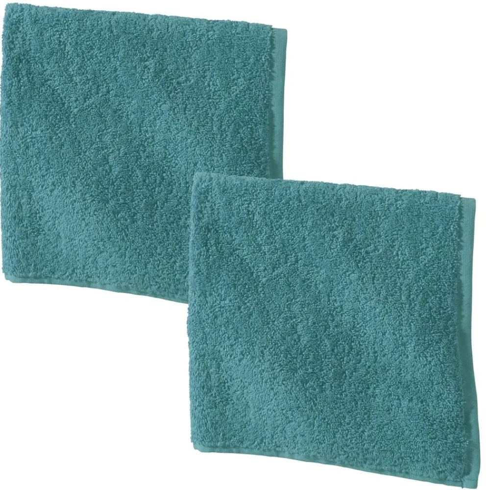 Becquet Essuie-mains carré coloré Lauréat - Lot de 2< Idées Cuisine|Idées Cuisine