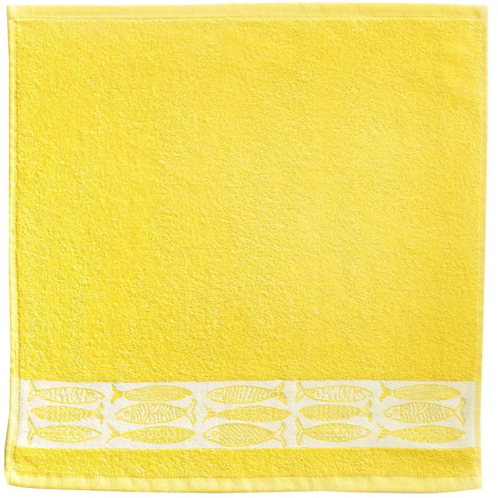 Becquet Essuie-mains liteau jacquard poissons - 400 g/m²< Idées Cuisine|Idées Cuisine