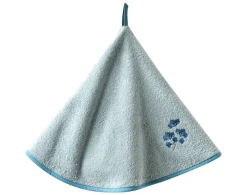 Becquet Essuie-mains rond broderie herbe aromatique< Idées Cuisine|Idées Cuisine