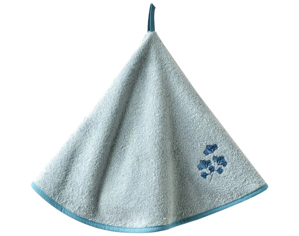 Becquet Essuie-mains rond broderie herbe aromatique< Idées Cuisine|Idées Cuisine
