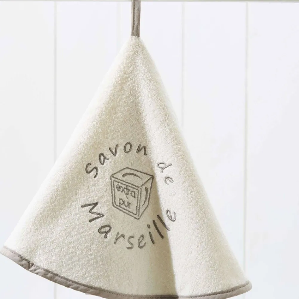 Becquet Essuie-mains rond Savon de Marseille< Idées Cuisine|Idées Cuisine